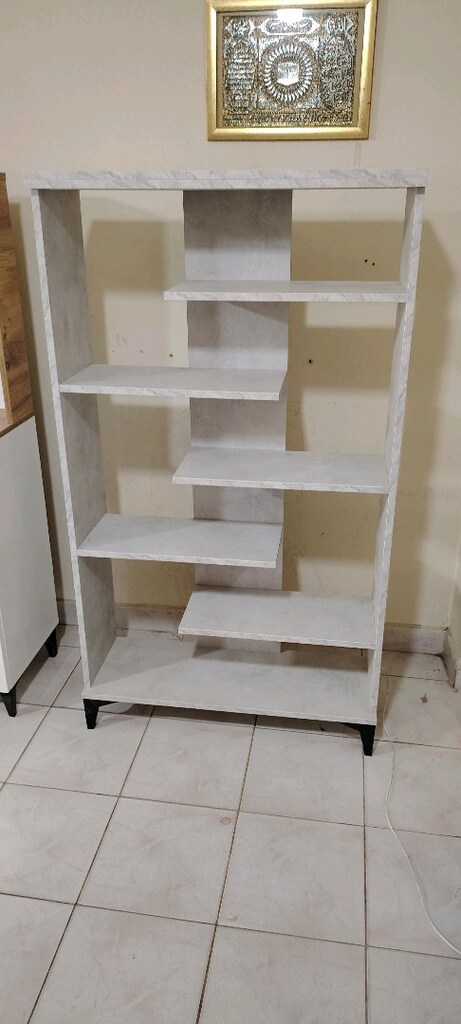 Sıfır modern kitaplık LED ışık kumandalı - 3