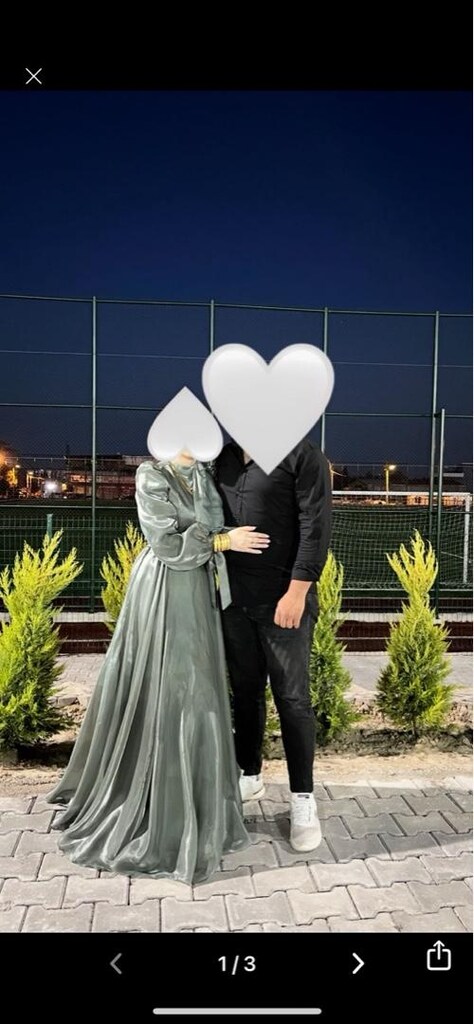 pınar şems 2024 sezon elbise 1 kez giyildi temiz kurutemizleme oldu