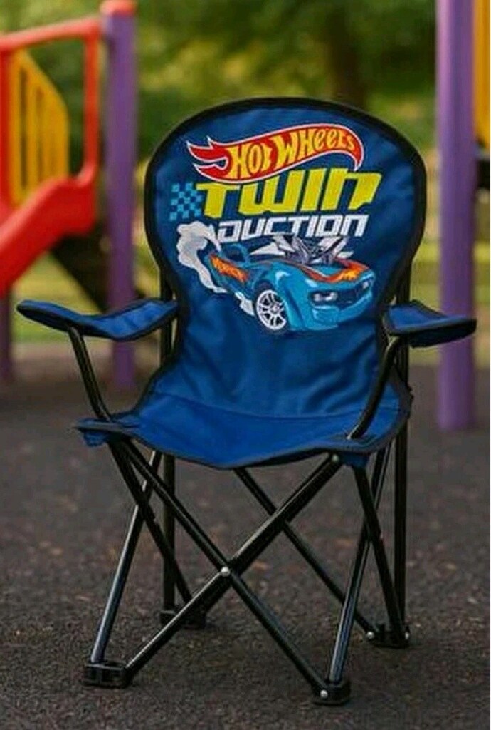 çocuk kamp sandalyesi hotwheels - 6