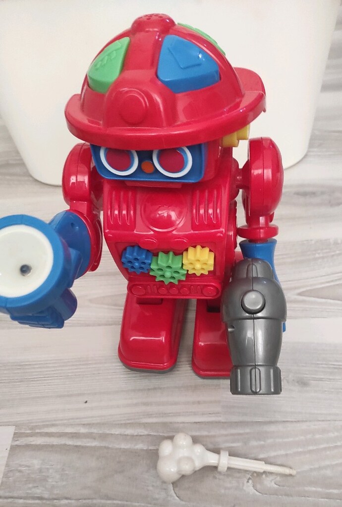 İtfaiyeci robot oyuncak - 3