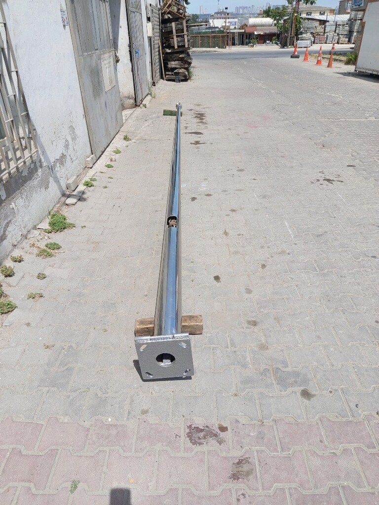 Bayrak Direği 7 Metre Krom Paslanmaz - 3