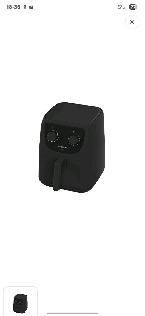 english home airfryer az kullanılmış