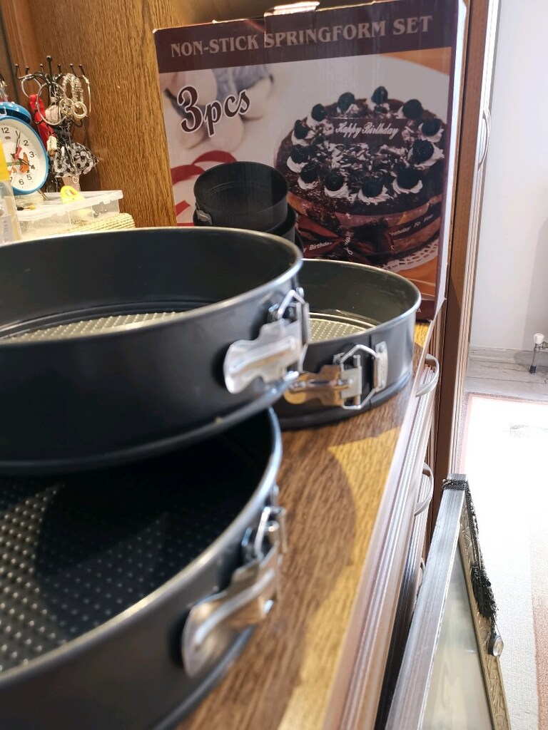 Kek kalıbı kelepçeli 3lü set - 3