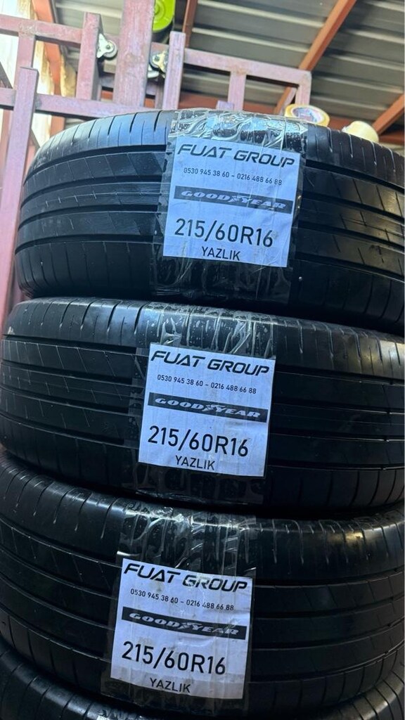 215 60 16 GOODYEAR YAZ LASTİĞİ YENİ GİBİ - 2