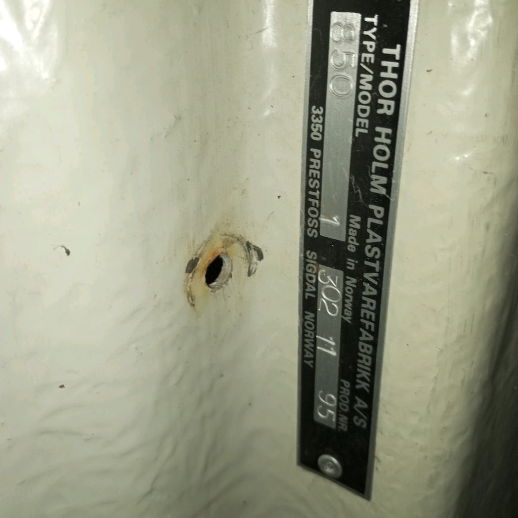 850 litre Norveç malı pord bagaj fiber malzemedir - 4