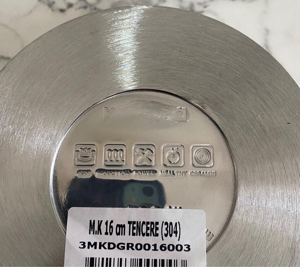 Çelik tencere 16 cm - 5