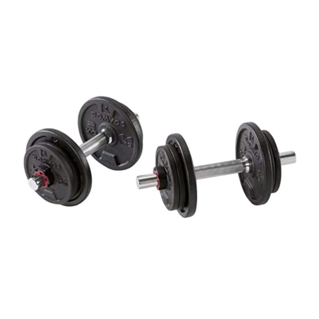 20 Kg Demir Döküm Dambıl Seti Decathlon Domyos Corength Kit - 3