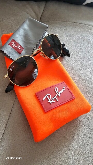 RAYBAN RJ9547S ÇOCUK GÜNEŞ GÖZLÜĞÜ ALTIN SARI MERAL ÇERÇEVELİ