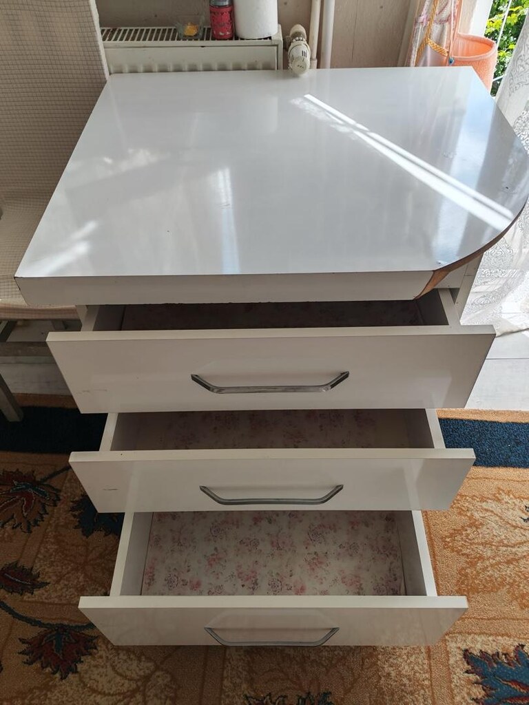 MASA temiz sağ tarafı oval diğer kenarı köşeli masa - 2