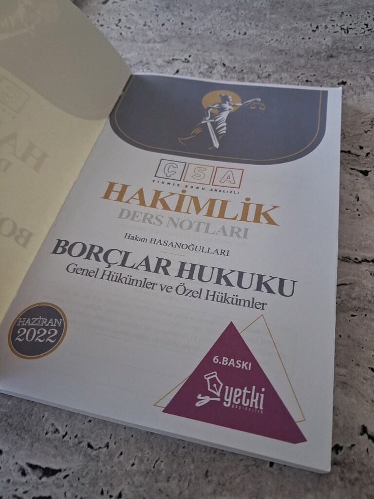 Hakimlik ders notları - 4