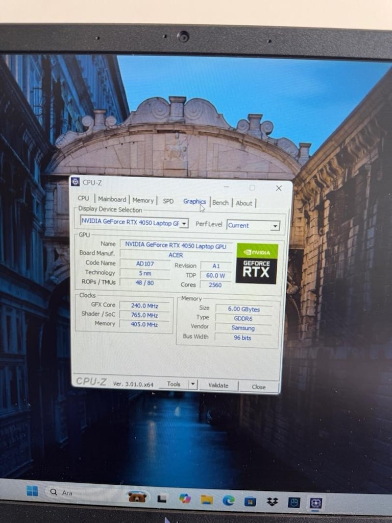 Kaskolu ACER nitro RTX 4050 - i5 13460H GAMİNG LAPTOP - 4