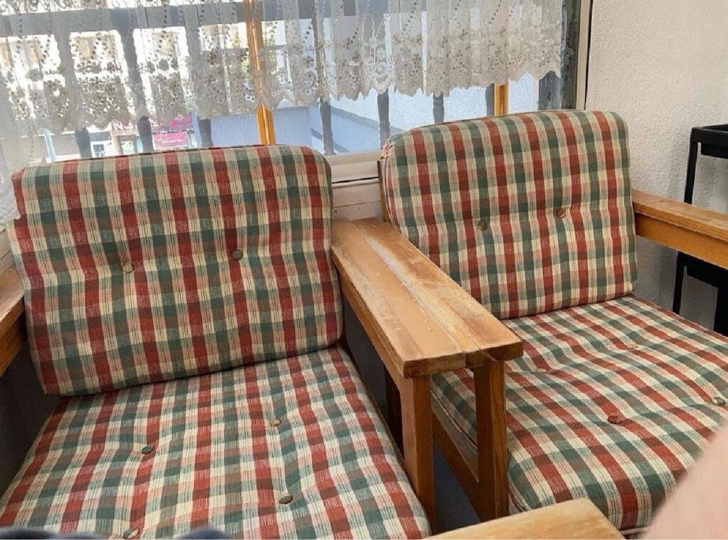 bahçe ahşap mobilyası oturma grubu - 2