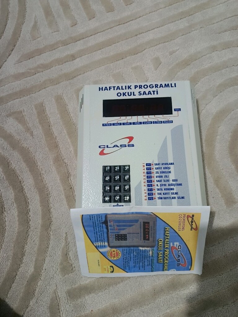 programlı okul zili - 4