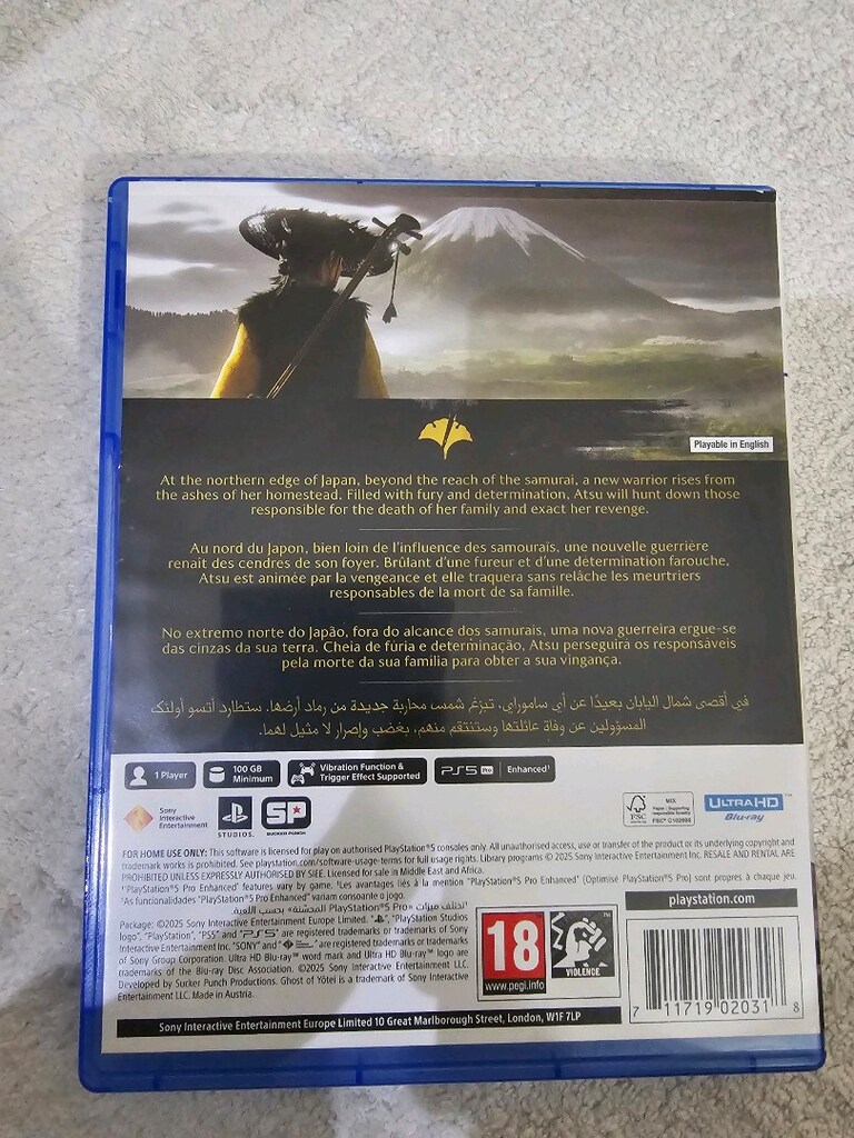 Sony PlayStation 5 Ps5 Ghost Of Yotei - 2