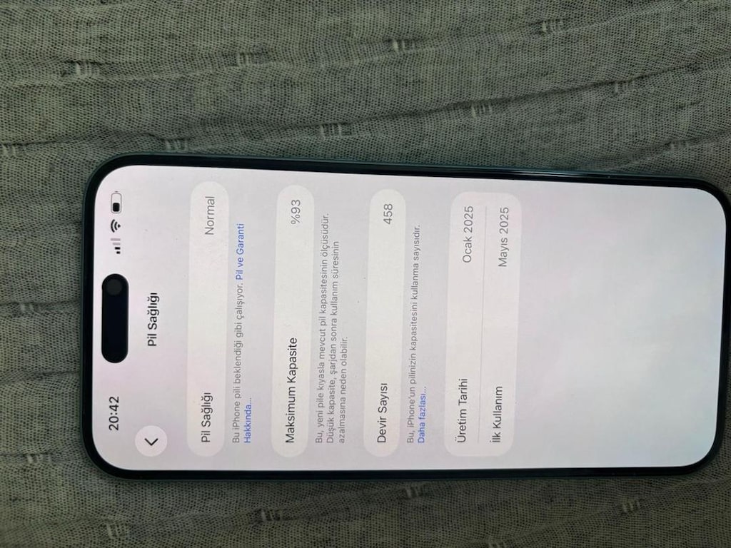 GARANTİLİ ORJİNAL İPHONE 16 plus - 7