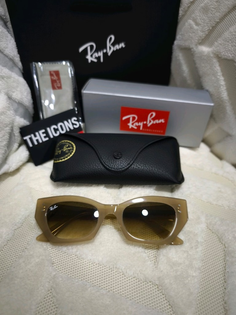 Ray-Ban ZENA Oval Güneş Gözlüğü - 5