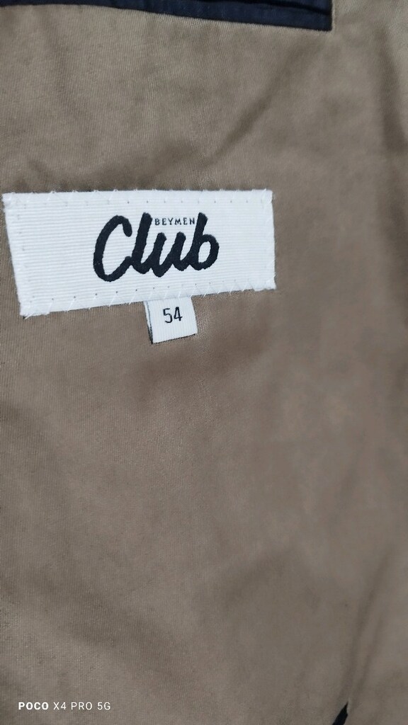 #Beymen club şık ceket Eni 55 Boyu 78Önde ufak leke var sadece yenidir - 5