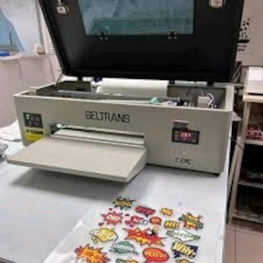 Dtf tişört baskı + fırın 30 cm rulo baskı geltrans - 8