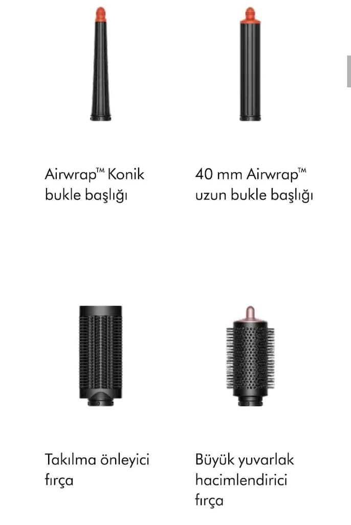 Dyson saç şekillendirici ve kurutma 1 haftalık ürün. - 7