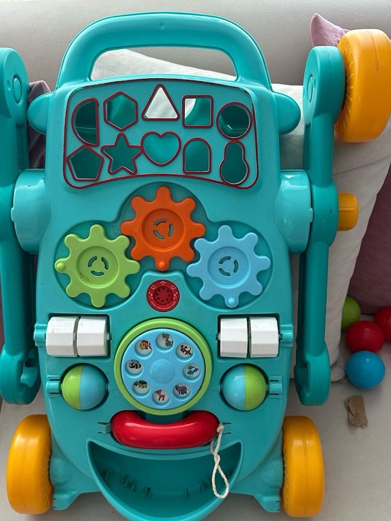 fisher price müzikli tuvalet Açılır Banyo & Mama Oturağı ilk adım arab - 3