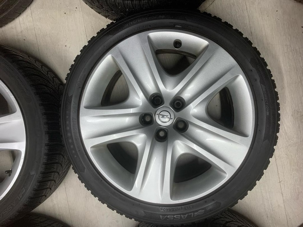 17 inç 5x105 Opel orjinal teneke jant lastik takımı - 11