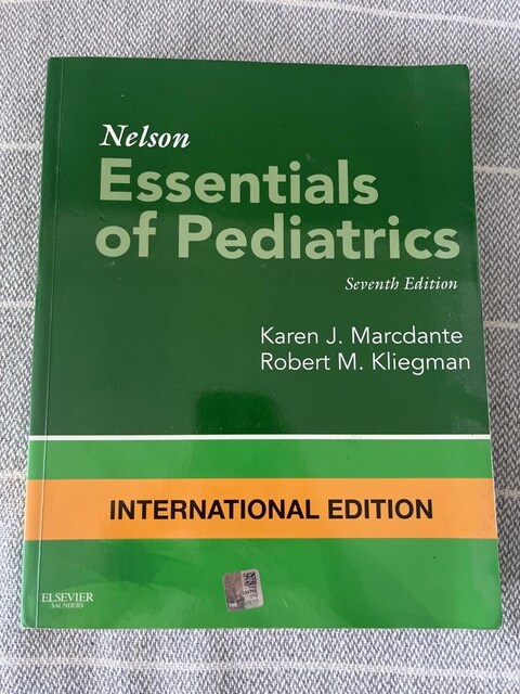 Nelson Essentials of Pediatrics Seventh Edition