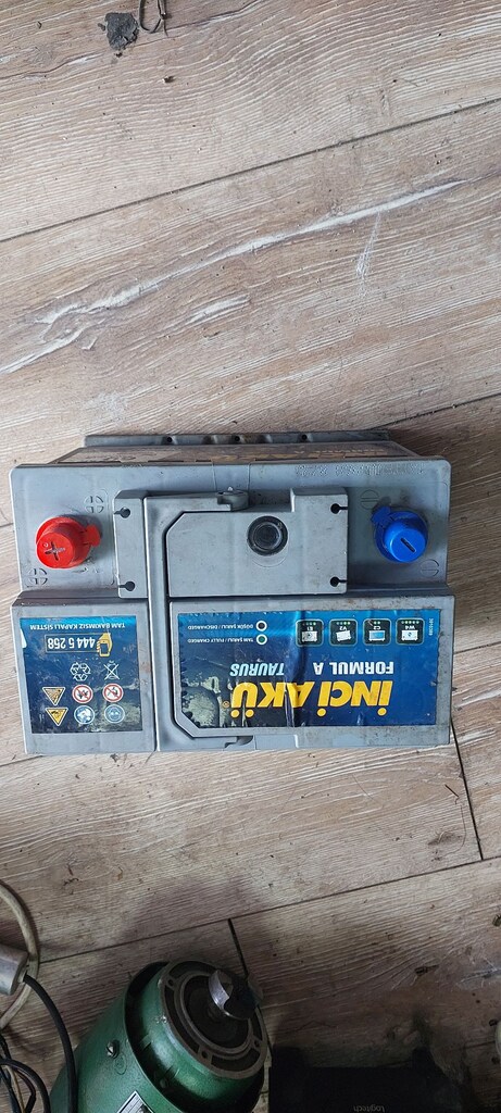 İNCİ AKÜ 60 AMP SAĞLAM ŞARZI YOK SADECE - 6