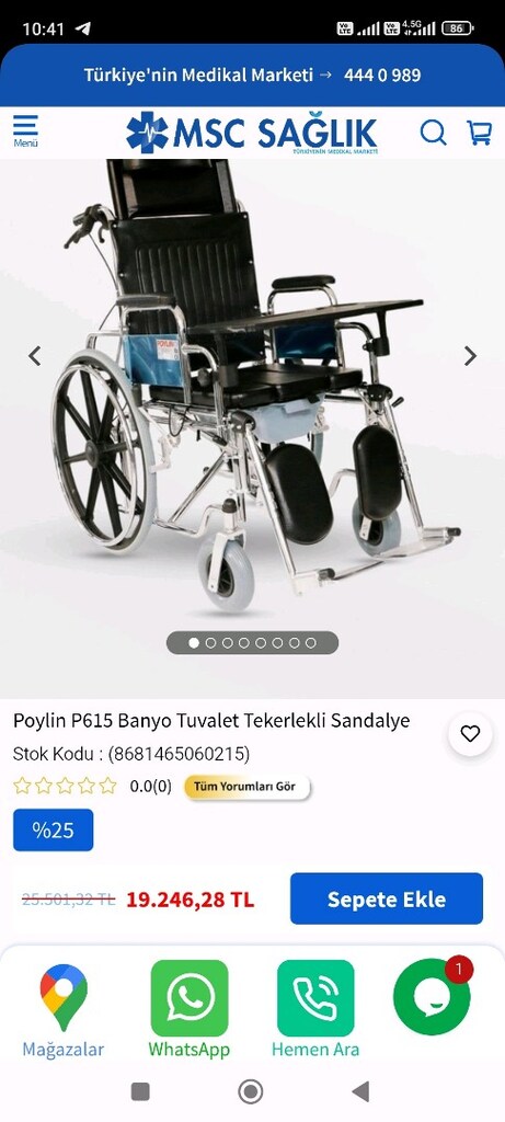 İç ve Dış Mekan Sandalye Sıfır Kutusunda - 8