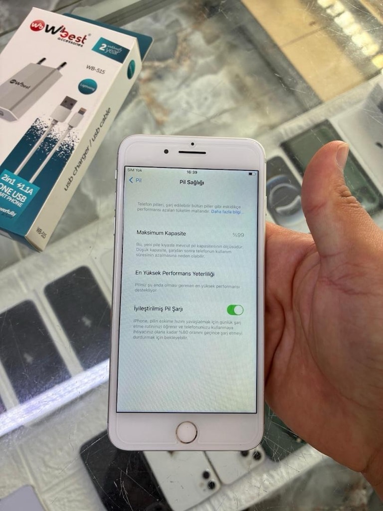 MÜHENDİSCELL’DEN YURTİÇİ İPHONE 7 PLUS FATURALI PİL %99 - 2