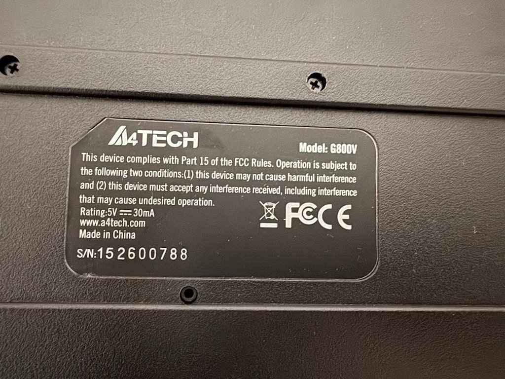 A4Tech X7 G800V Oyuncu Klavyesi - 2