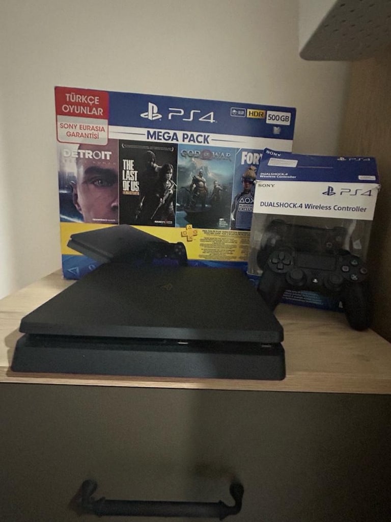 TEMİZ PS4 SLİM 500GB ÇİFT KOL