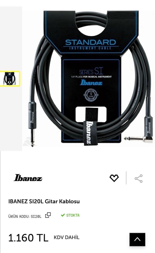 Sıfır / Squier Elektro Gitar + Kozmos Amfi + İbanez Kablo (Başlangıç) - 10