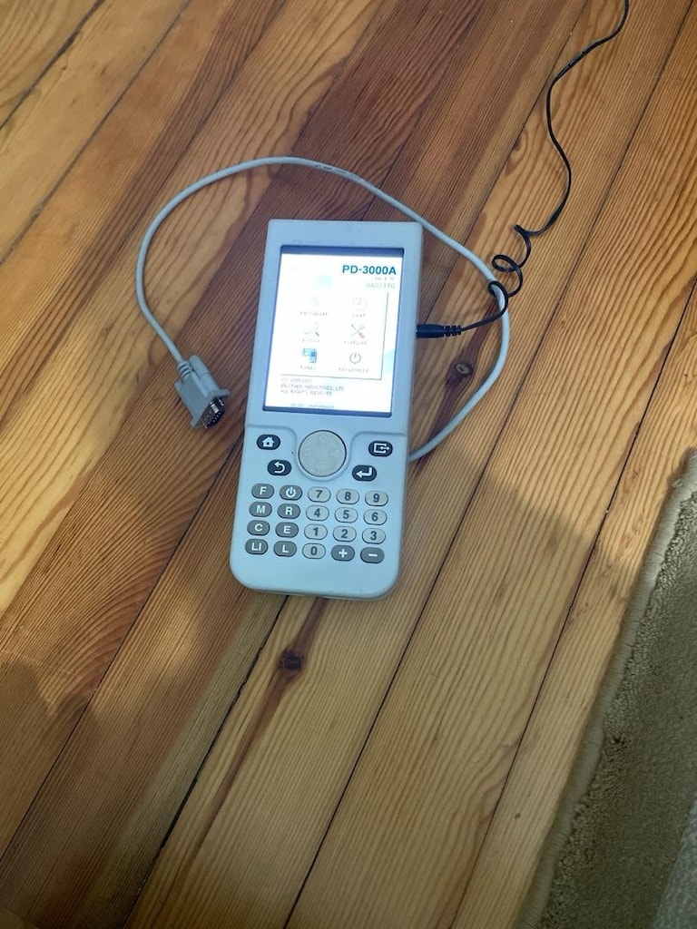 brother pd-300a dikiş makinası programlama cihazı