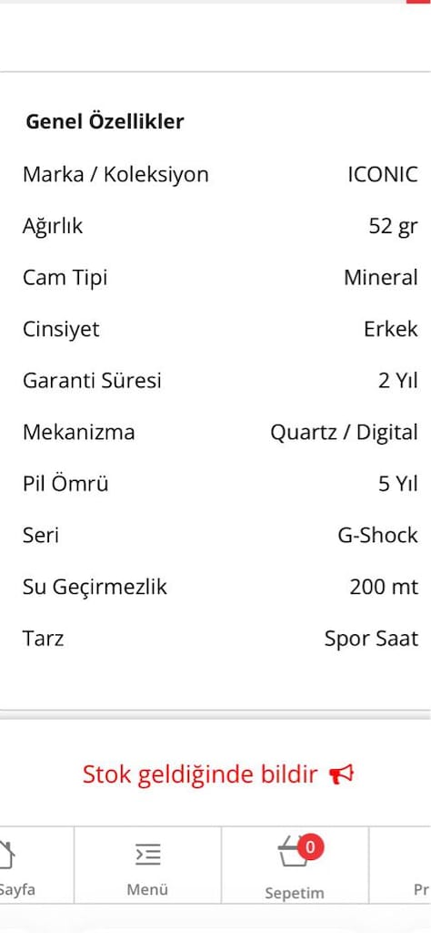 Casıo DW-5600STT-1DR Kol Saati - 5