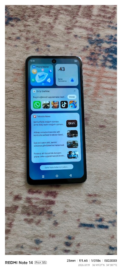 İNFİNİX NOTE 30 128 GB HAFIZA 16 GB RAM TÜRKİYE CİHAZI ORJİNAL AKTİF - 2