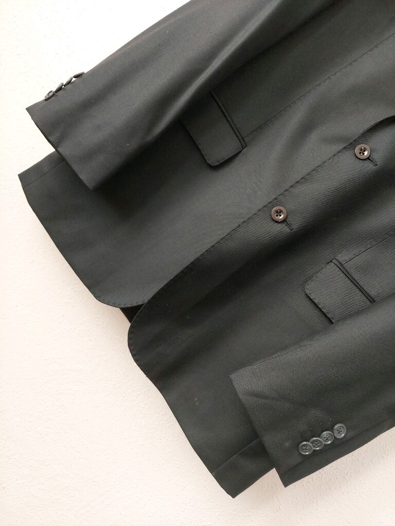 HATEMOĞLU 1924 Siyah Yünlü blazer ceket - 6