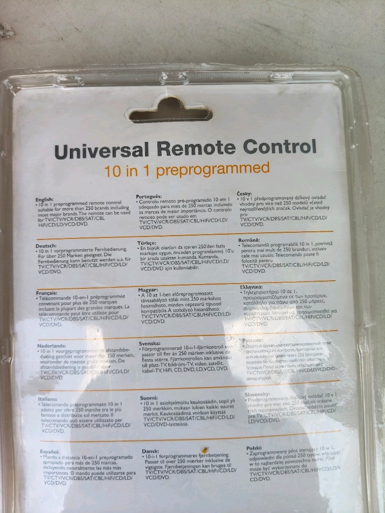 KUMANDA PROGRAMLANABİLİR 10 in 1 Universal kumanda - 4