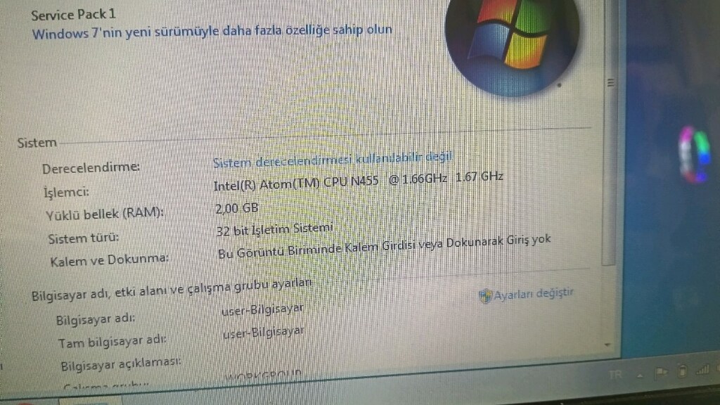 lg ufak laptop herşey sağlam ddr3 2gb remli internet işlerini halleder - 7