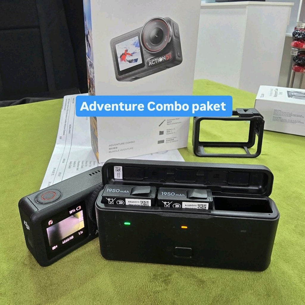 DJI Osmo Action 5 Pro Adventure Combo İkinci el, temiz ve sorunsuz DJ - 6