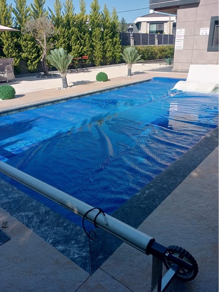 8×4 METRE SOLAR HAVUZ ÖRTÜSÜ – ISITMALI HAVUZLAR İÇİN (2 adet vardır) - 2