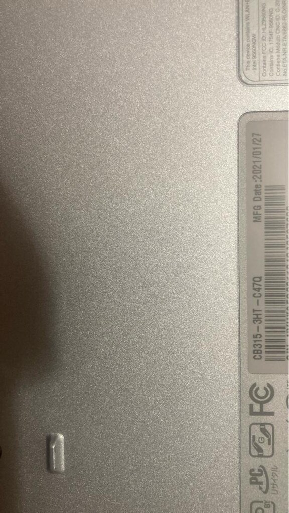 Acer chromebook ubuntu yüklü. sorunsuz tertemiz . 15.6 inç dokunmatik - 7