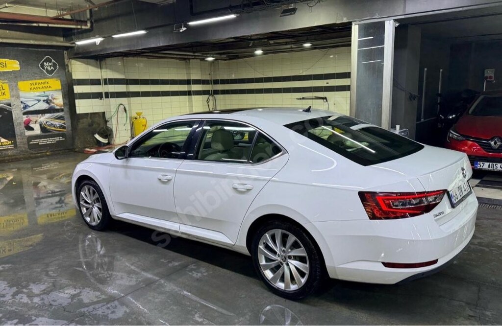 2015 model ilk sahibinden temiz Skoda süper B - 5