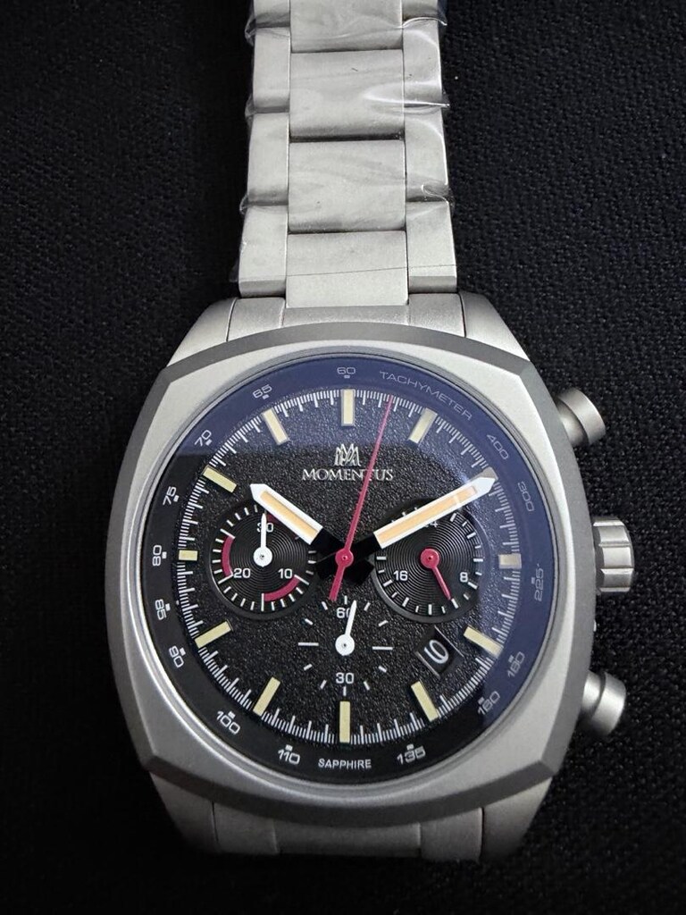 Momentus Mat gri Erkek saati - 4