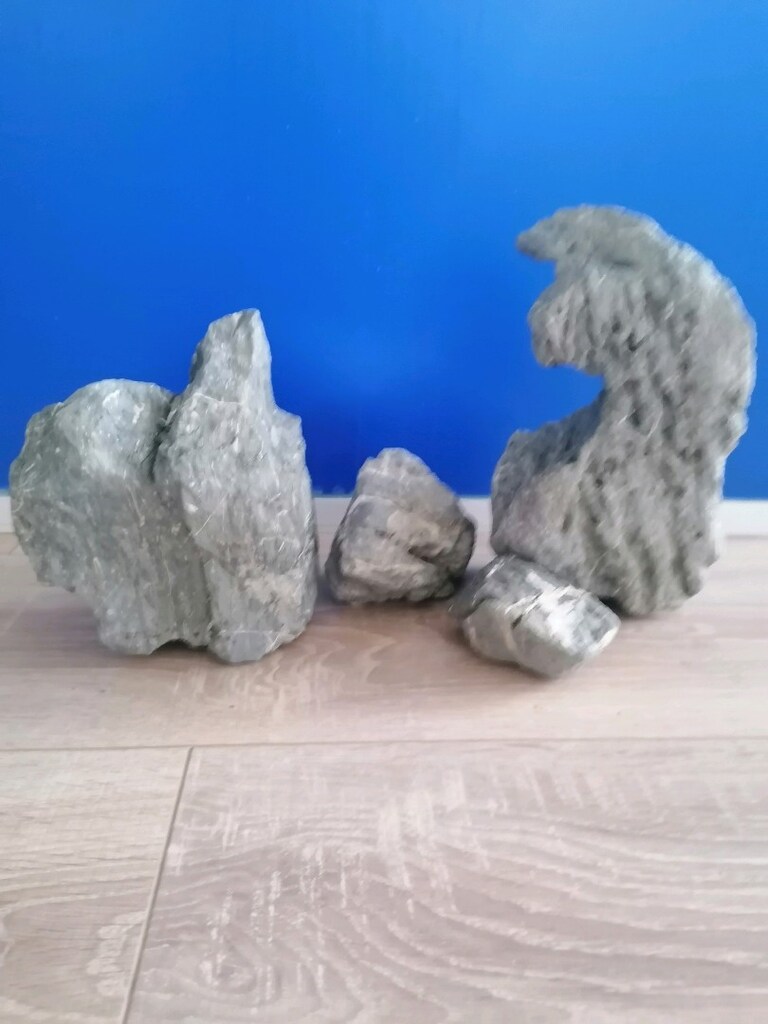 DEKORATİF AKVARYUM KAYALARI * BLUE MOON ROCK - 5
