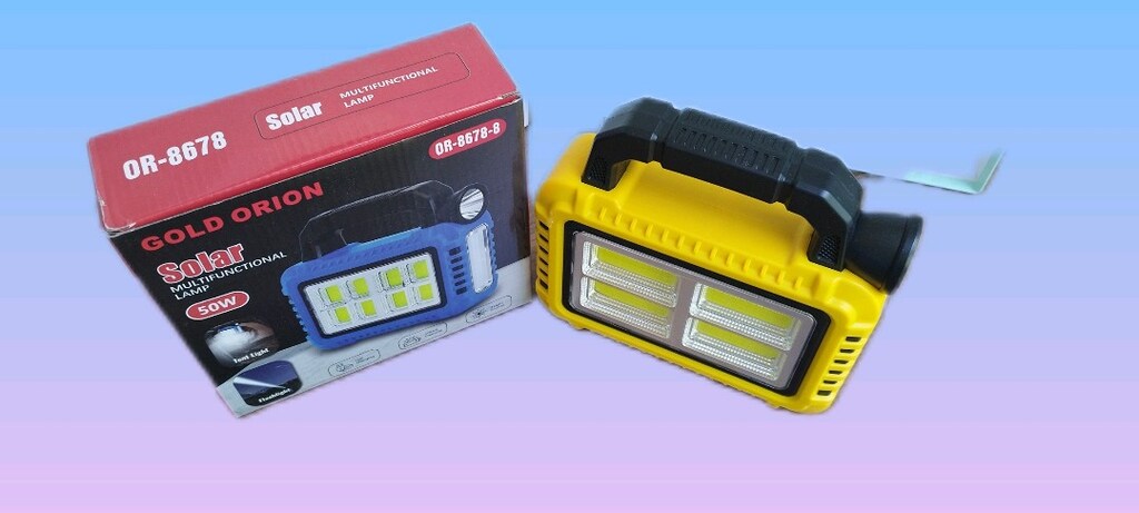 POWERBANK ÖZELLİKLİ KUTUSUNDA GÜNEŞ ENERJİLİ FONNSİYONEL FENER SETİ - 3