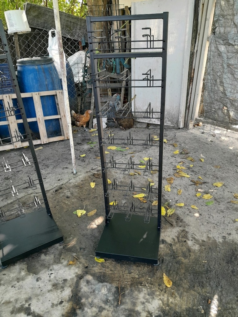 Mağazalar için metal ürün standı( 4 adet) - 8