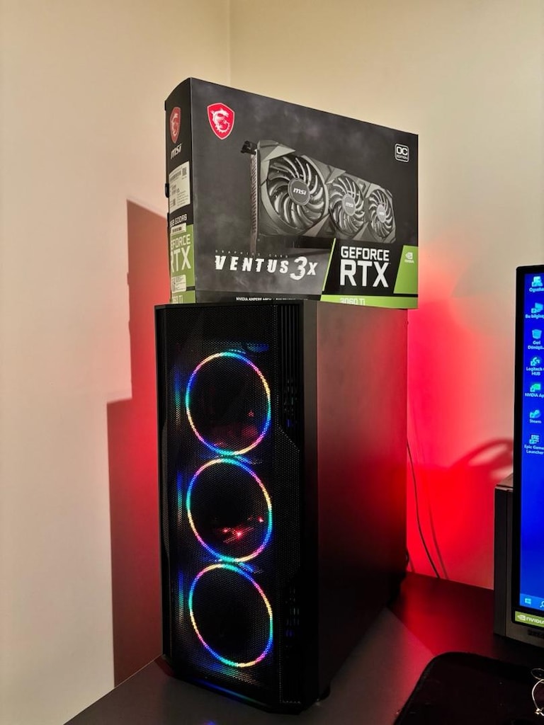 SATILIK OYUNCU BİLGİSAYARI – RTX 3060 Ti / i5-10400F - 2