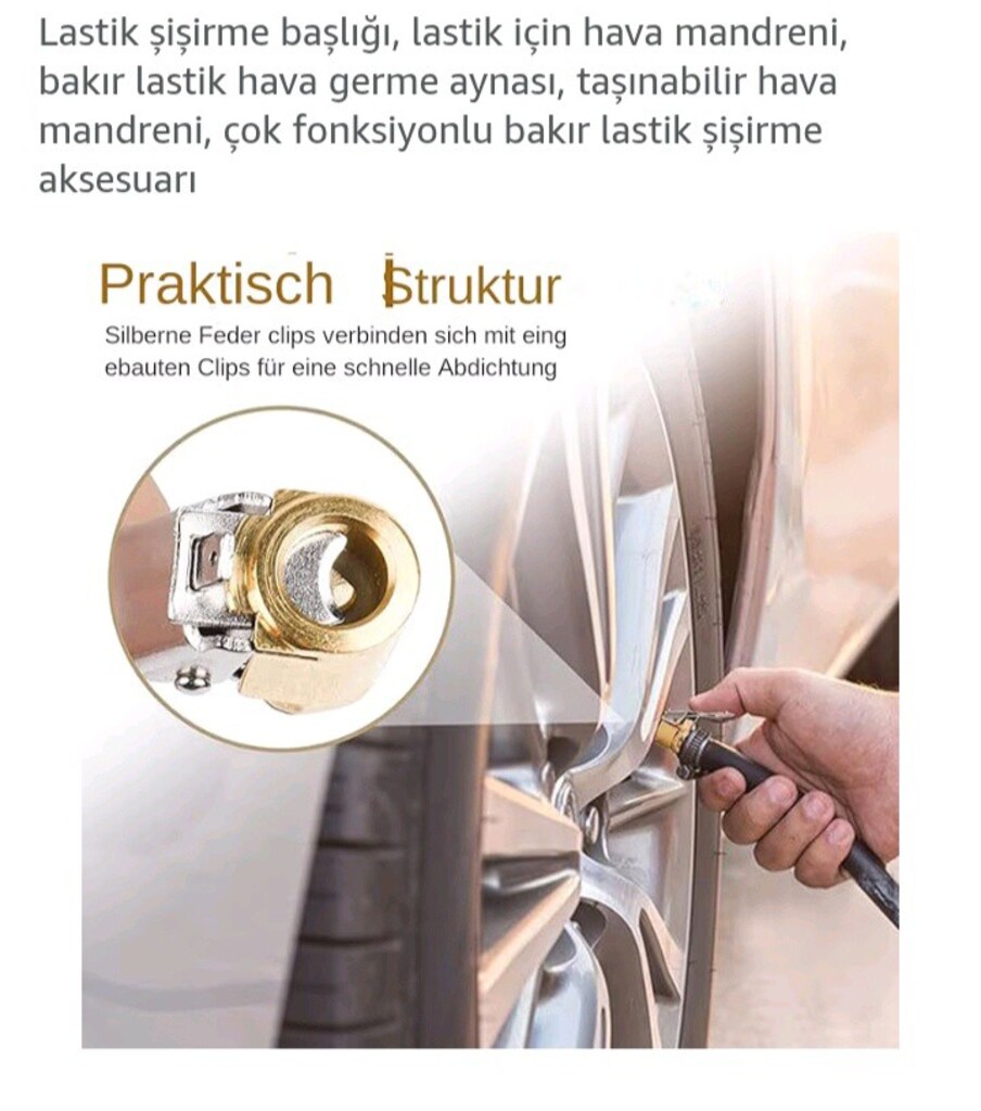 8 mm lastik valf bağlantısı 8 mm - 2