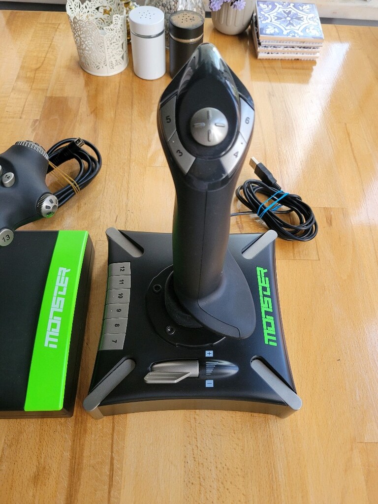 monster pusat pro flight stick - 3