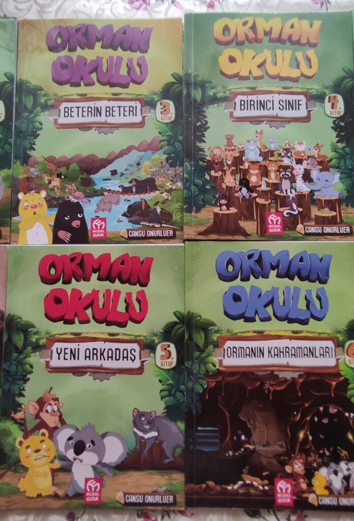 orman okulu 10 li kitap set - 4